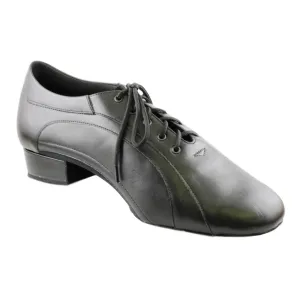 Men's Smooth Dance Shoes, 1115 Franco, Black Leather