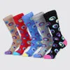 Multicolored Ring Crew Socks 5 Pack