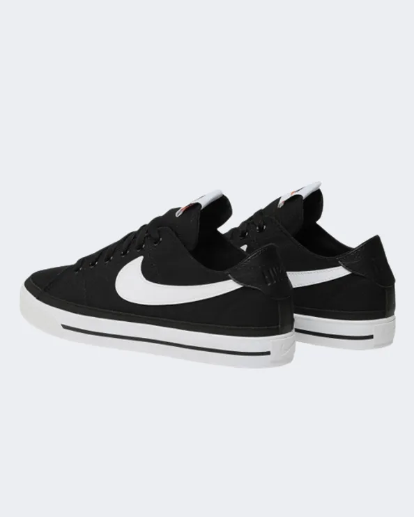 Nike Court Legacy Canvas Men Lifestyle Shoes Black/White