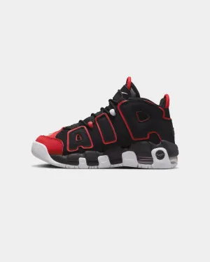 Nike Kids' Air More Uptempo (GS) Black/White-University Red