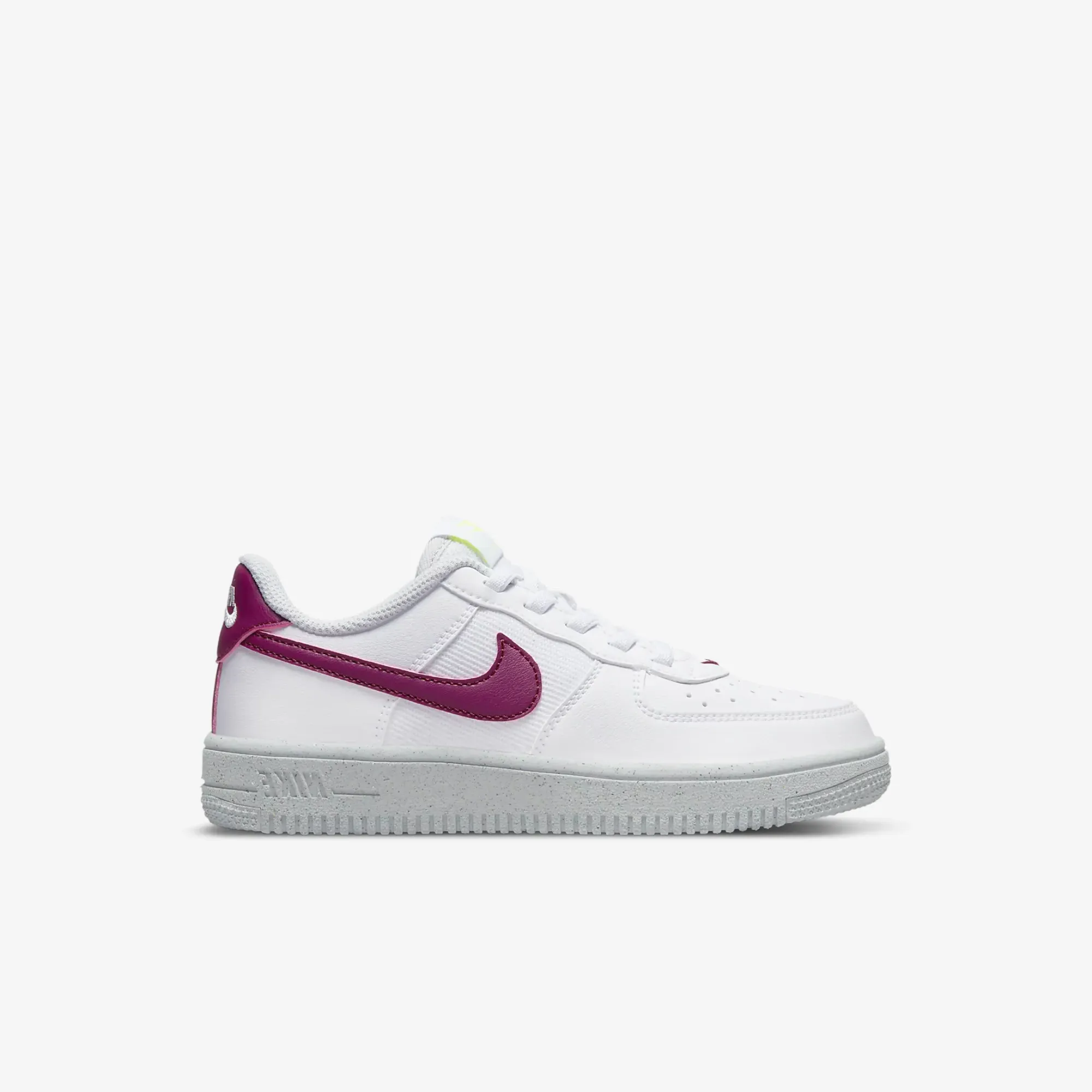 Nike Kids' Force 1 Crater NN White/Purple (PS)