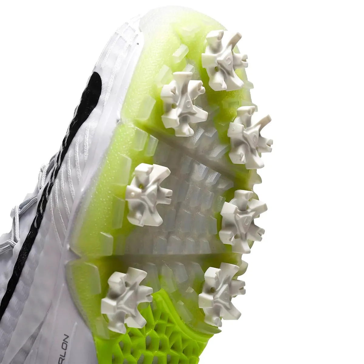 Nike Lunar Audacity Unisex White / Black-wolf Grey Cricket Shoe Spikes