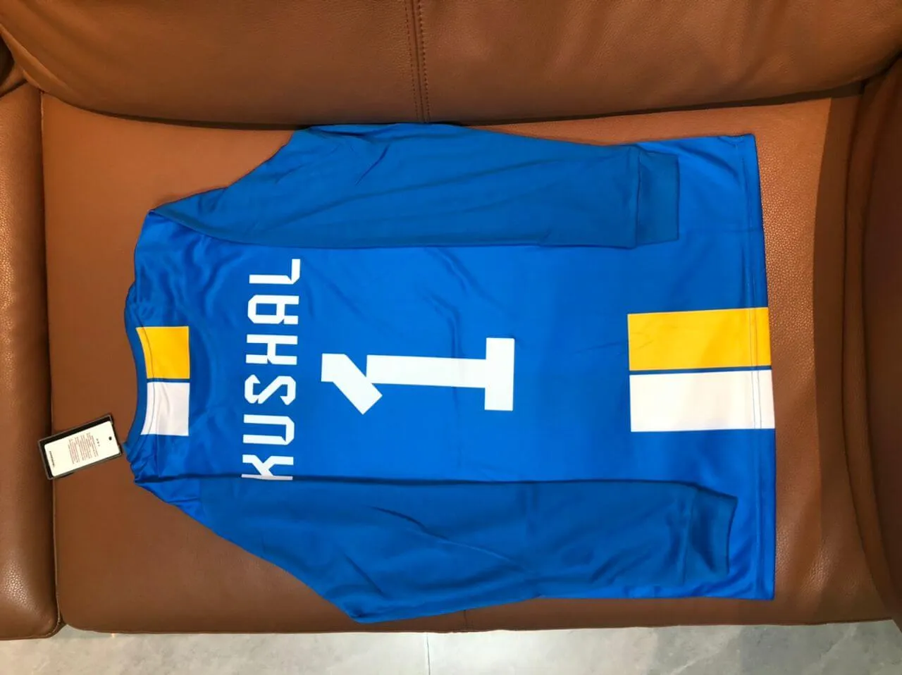 Personalized Design Soccer Keeper Uniform with Number