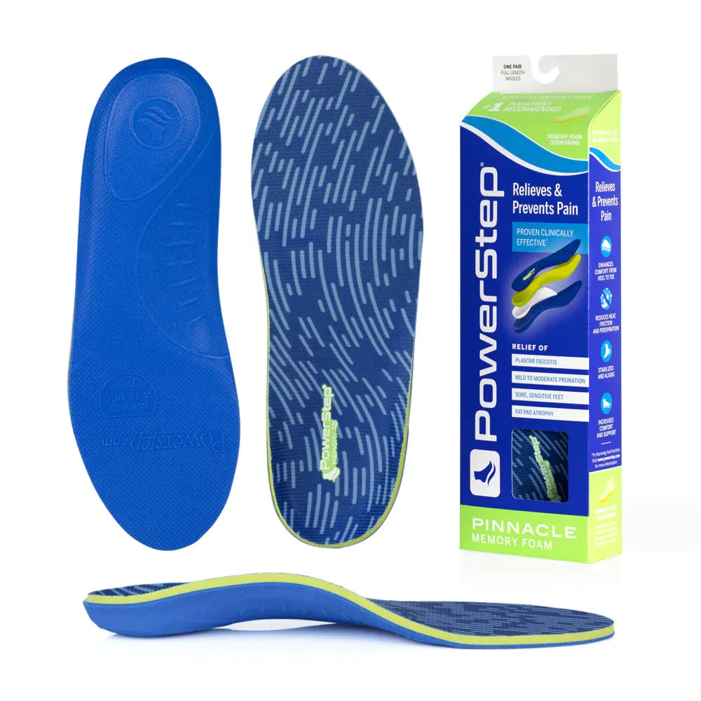 Pinnacle Memory Foam Insoles