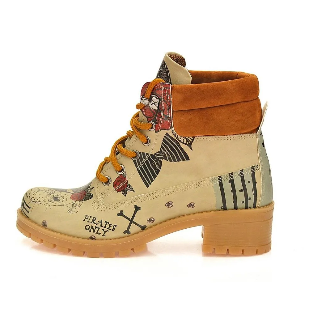 Pirates Love Short Boots KAT107