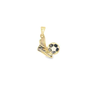 Plain Flat Soccer Cleat Pendant