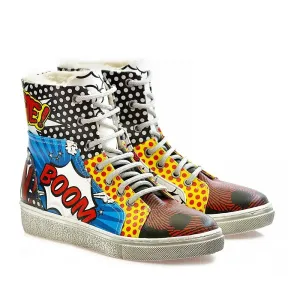 Pop Art Short Boots WJAS123