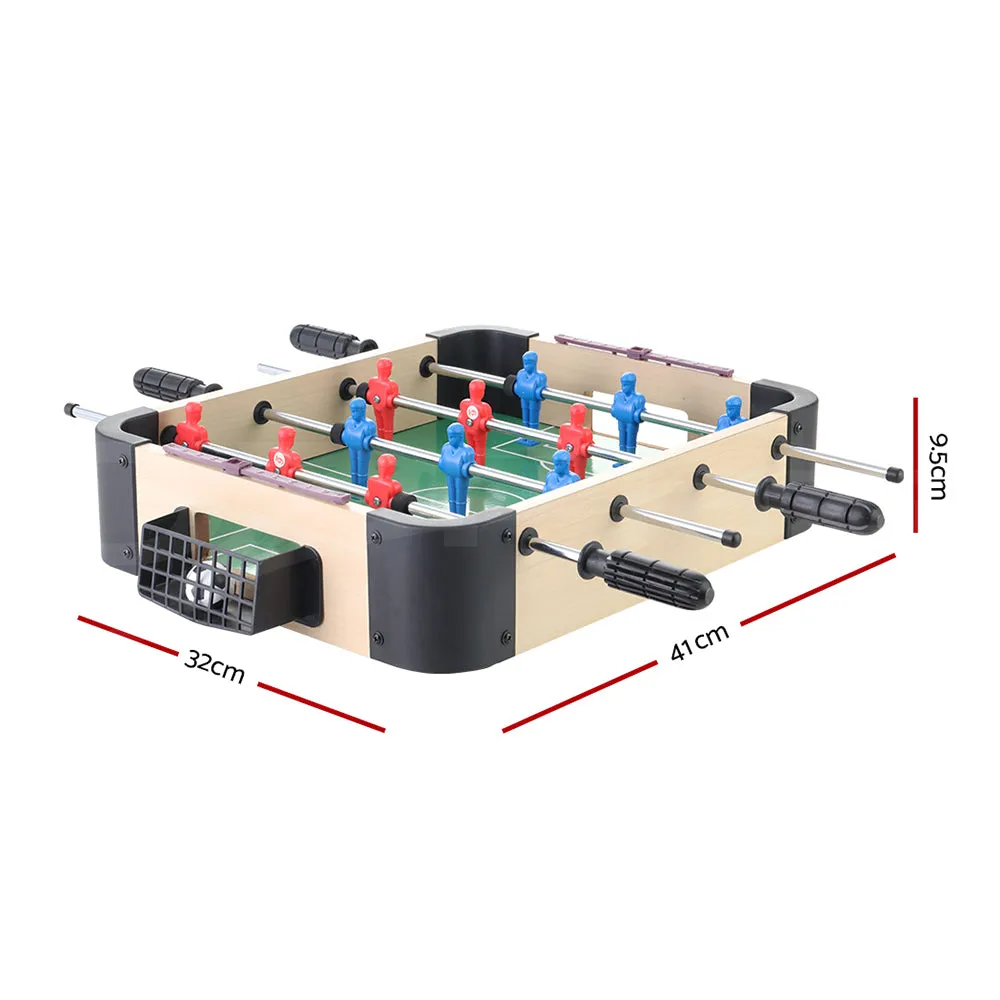 Portable Tabletop Mini Foosball Set with Scoreboard