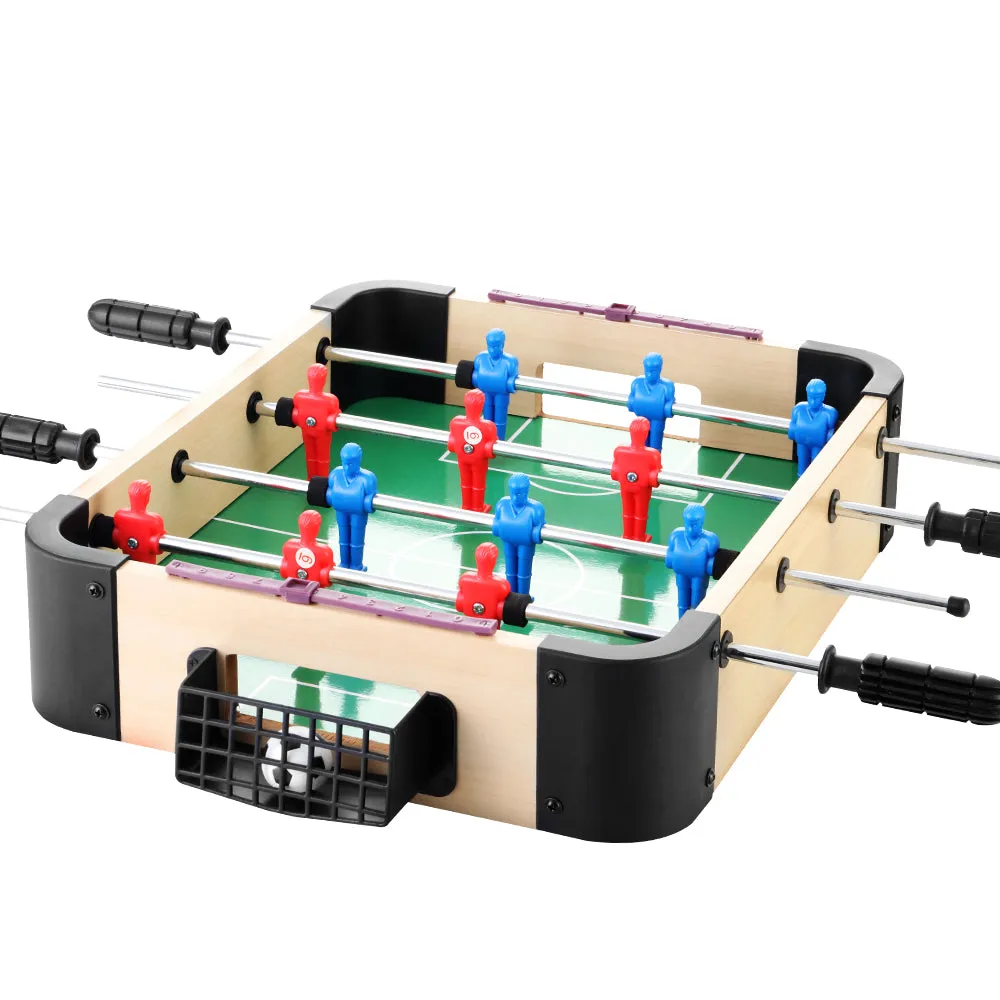 Portable Tabletop Mini Foosball Set with Scoreboard