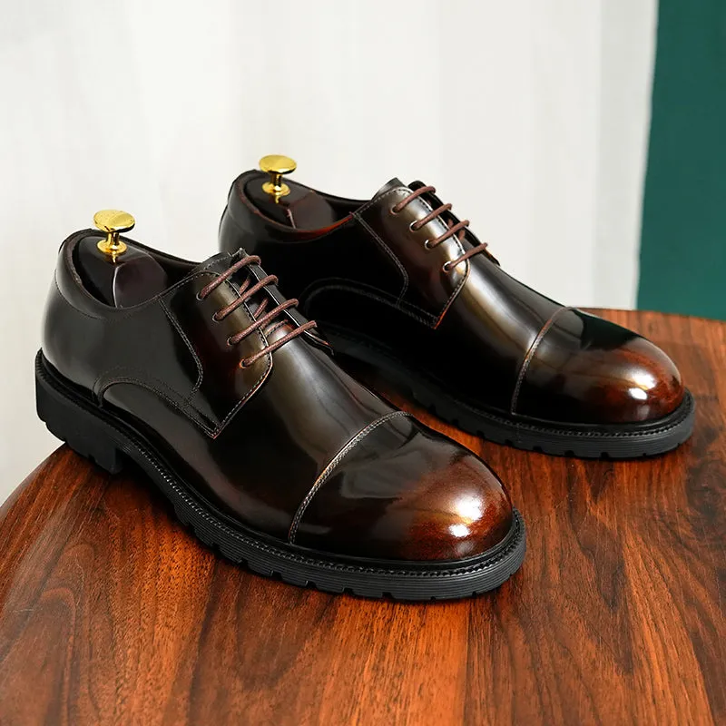 PowerStride Luxe Leather Business Dress Shoes