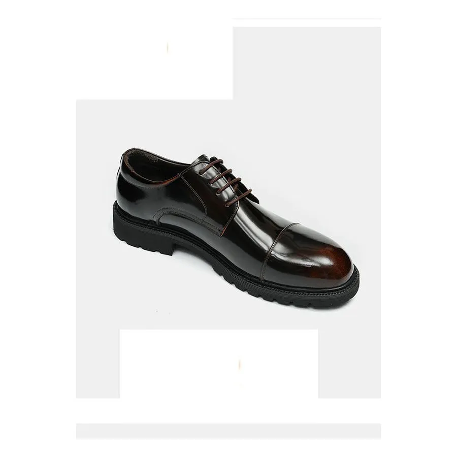 PowerStride Luxe Leather Business Dress Shoes