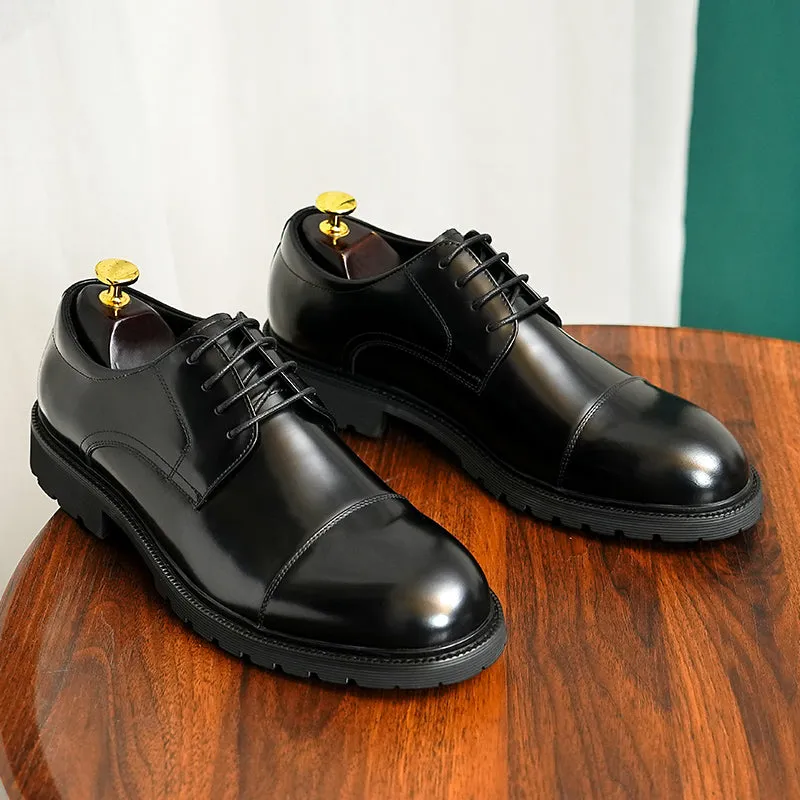 PowerStride Luxe Leather Business Dress Shoes