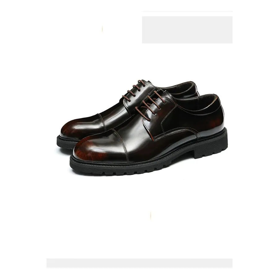 PowerStride Luxe Leather Business Dress Shoes