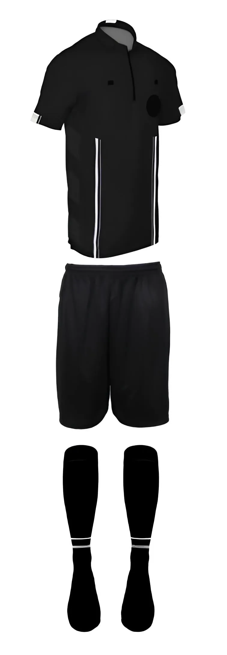 Pro Soccer Referee Uniform – 3 Piece Basics Ref Gear