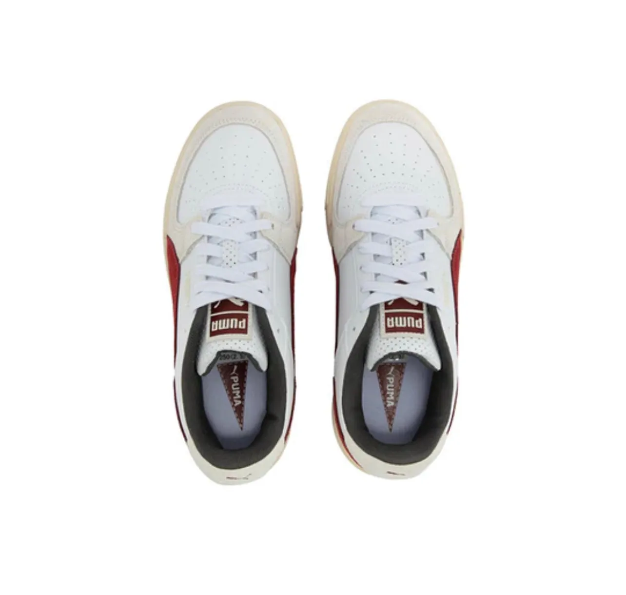 PUMA CA PRO IVY LEAGUE  MEN -WHITE-INTENSE RED