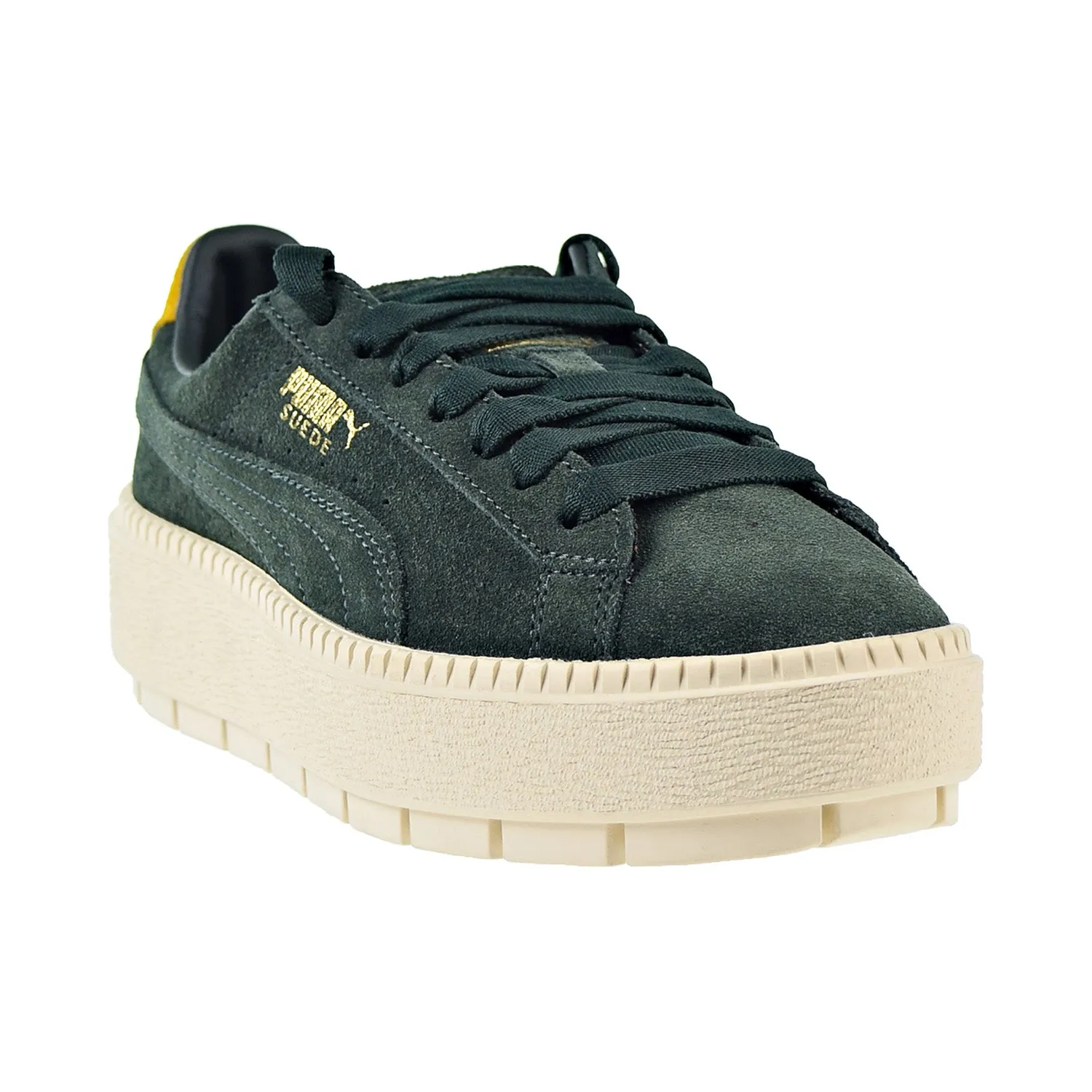 Puma Platform Trace Bold Women's Shoes Scarab-Lemon