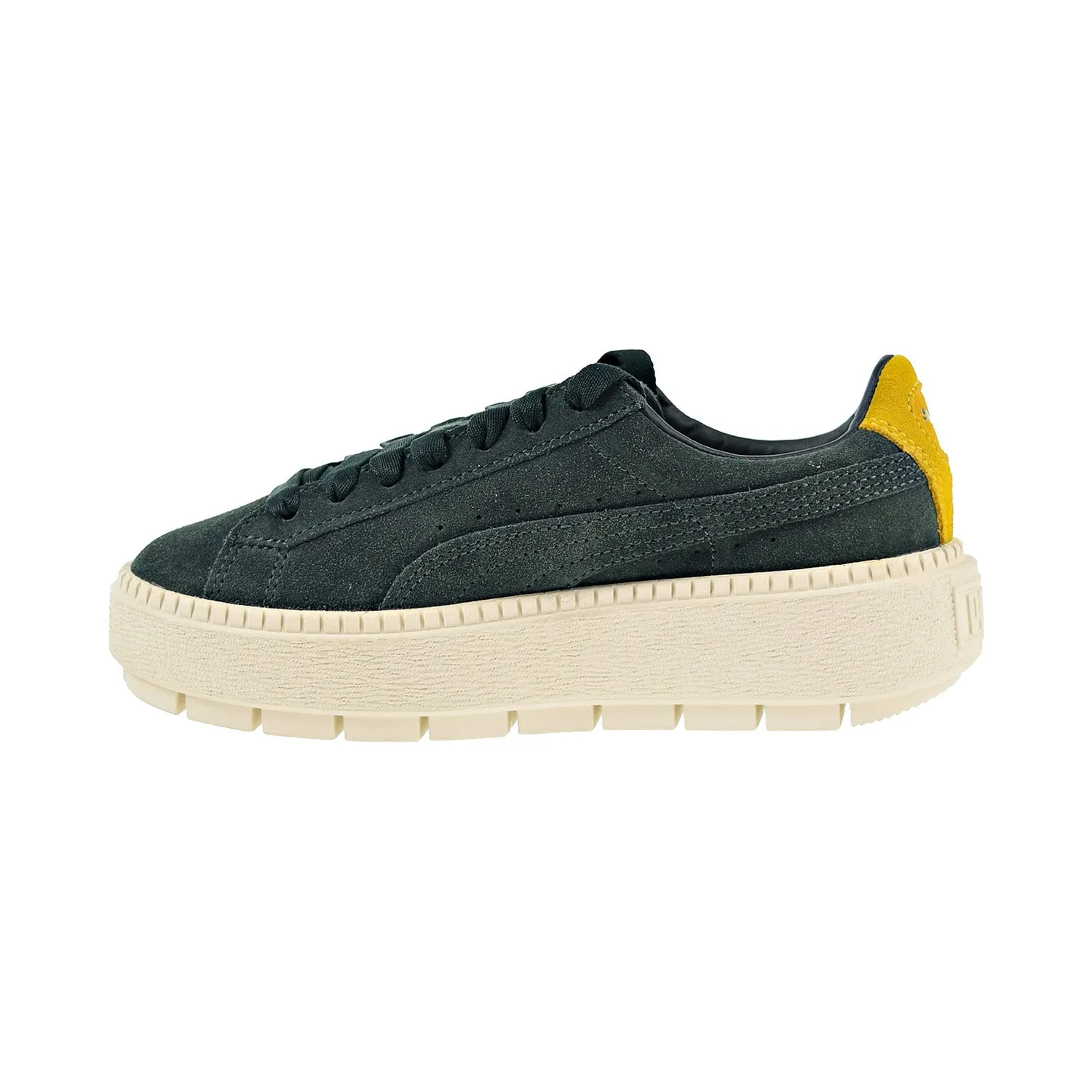 Puma Platform Trace Bold Women's Shoes Scarab-Lemon