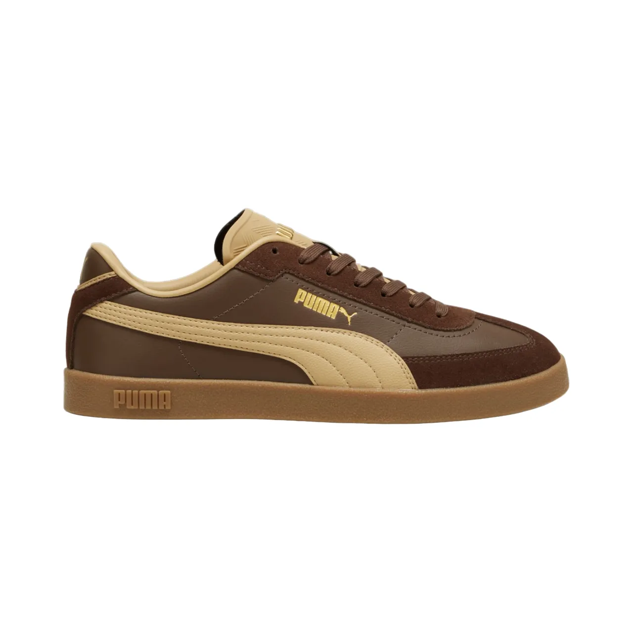 Puma scarpa sneakers da adulto Club II Era 397447-01 marrone-beige