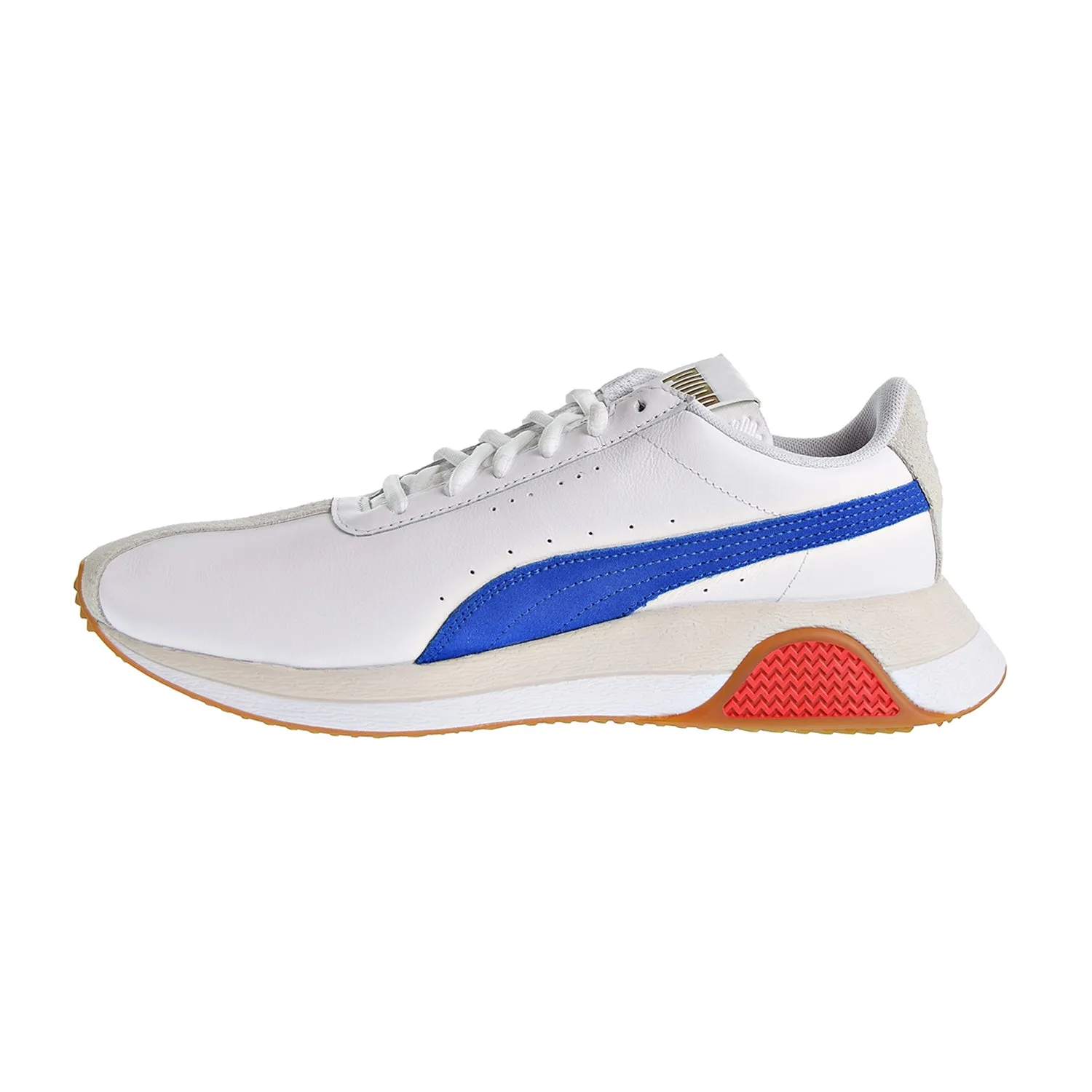 Puma Turin_0 Men's Shoes Puma White/Turkish Sea/High Risk Red