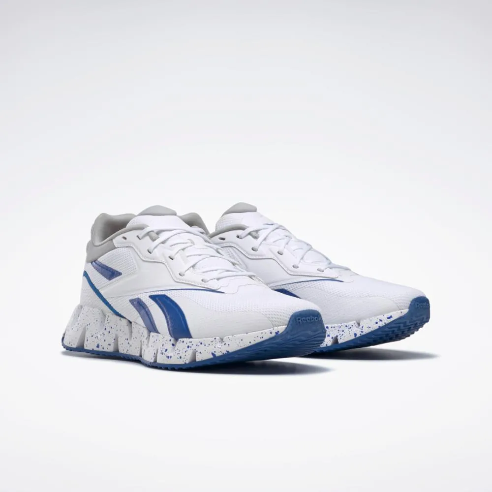 Reebok Footwear Men Zig Dynamica 4 Shoes FTWWHT/VECBLU/PUGRY3