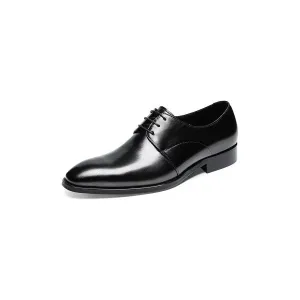 Refined Cow Leather Derby Shoes