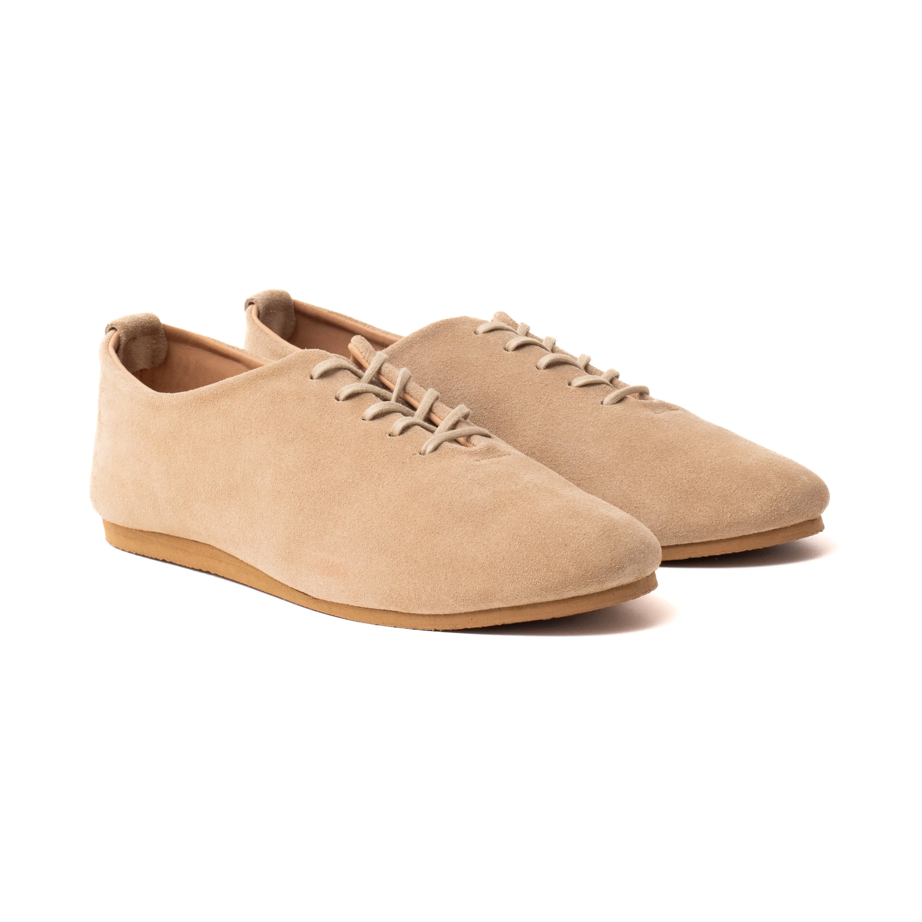 Regent Wholecut Shoe - Sand Janus Calf Suede