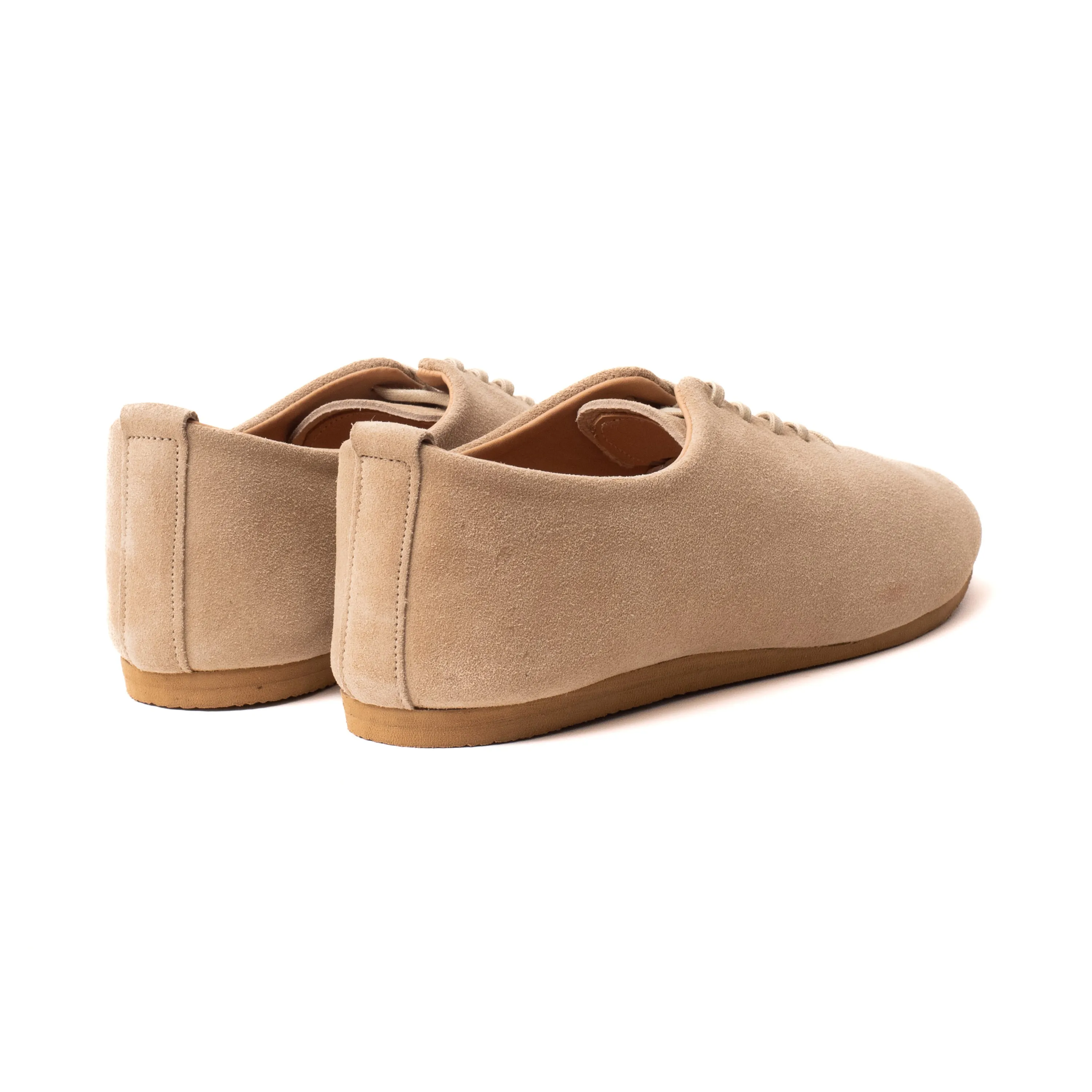 Regent Wholecut Shoe - Sand Janus Calf Suede