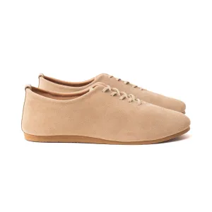 Regent Wholecut Shoe - Sand Janus Calf Suede