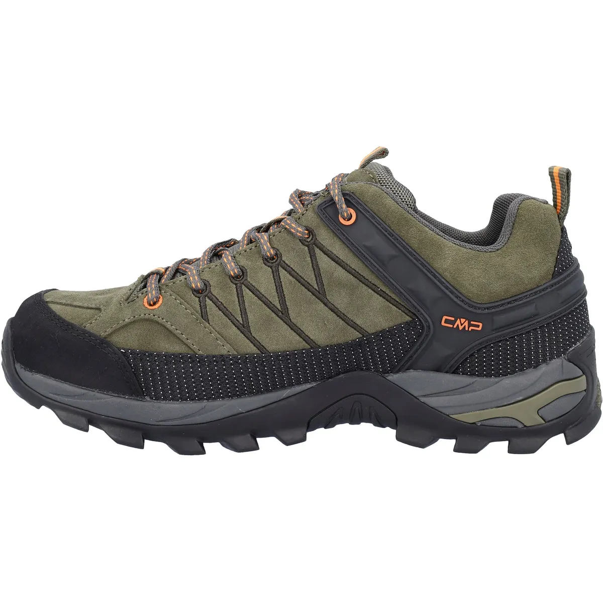 Rigel Low WP Adult Outdoor Shoe - Olive-Flame