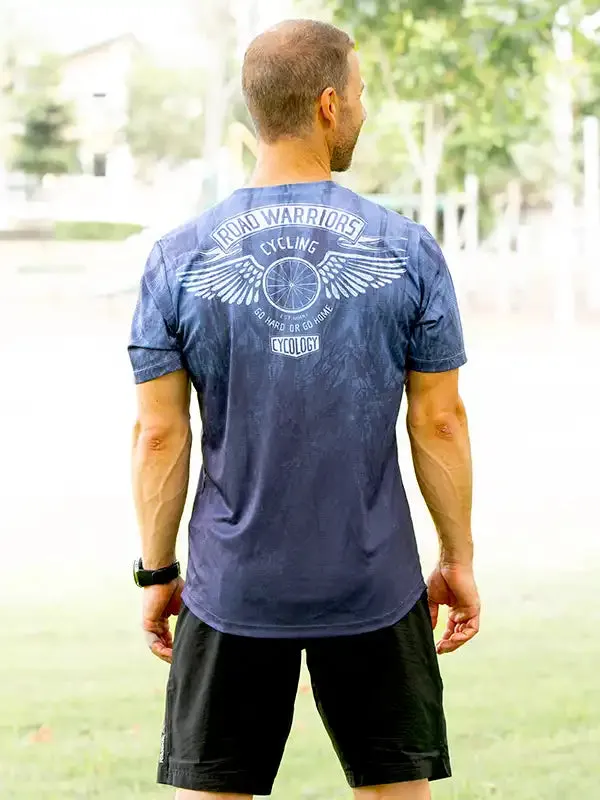 Road Warriors Technical T-Shirt Navy