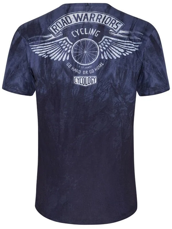 Road Warriors Technical T-Shirt Navy