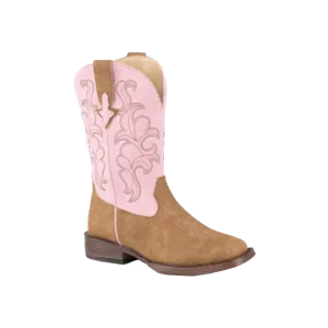 Roper Footwear Kid's Pink Cowboy Boots