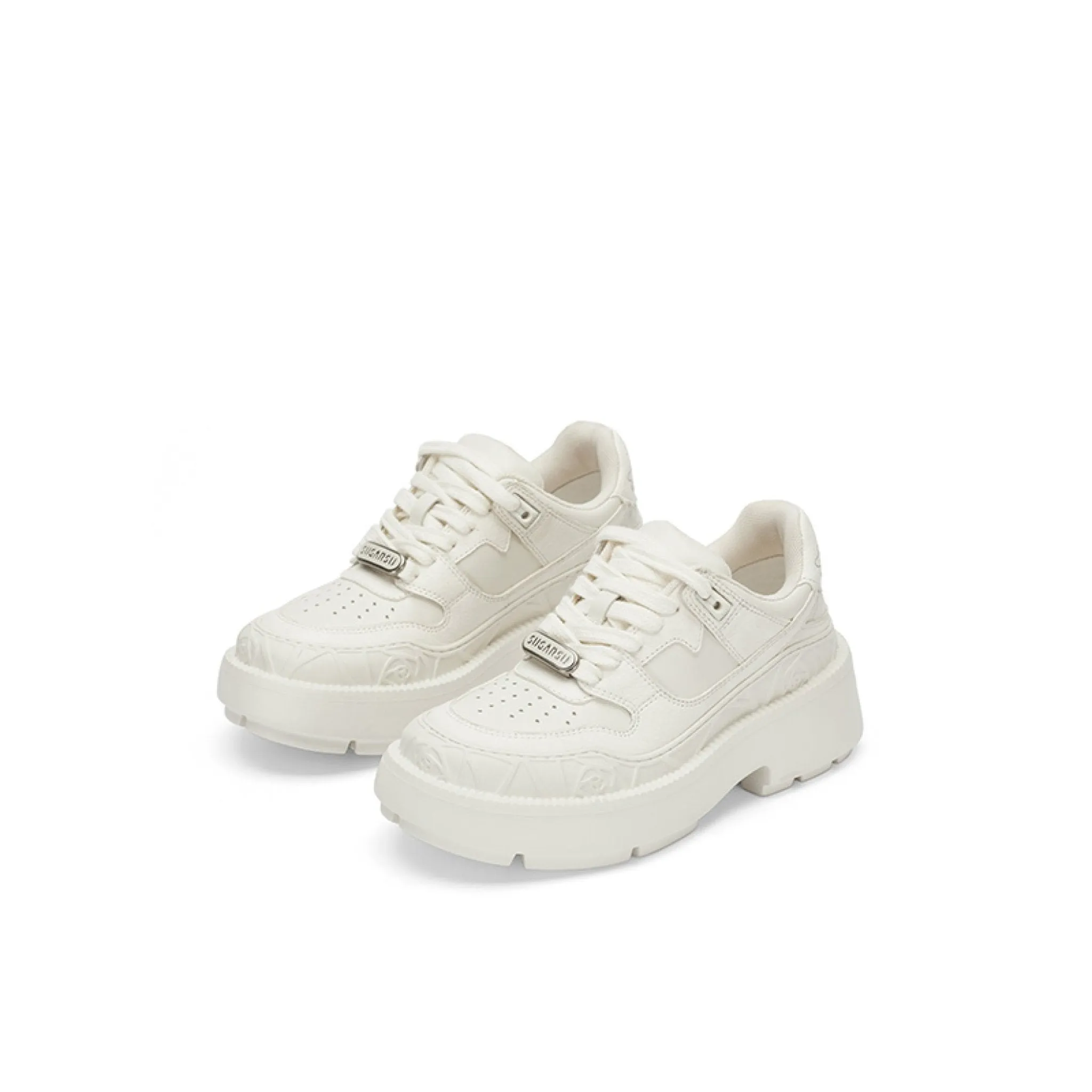 Rose Relief Sneakers White