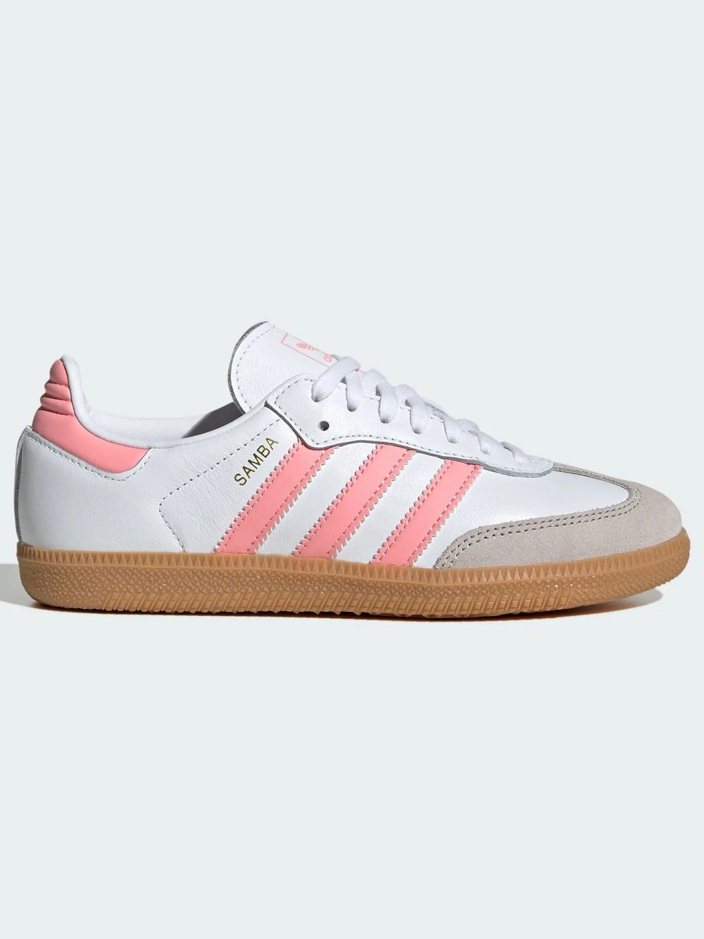 Samba OG White/Semi Pink Spark/Gum3 Shoes (Kids)