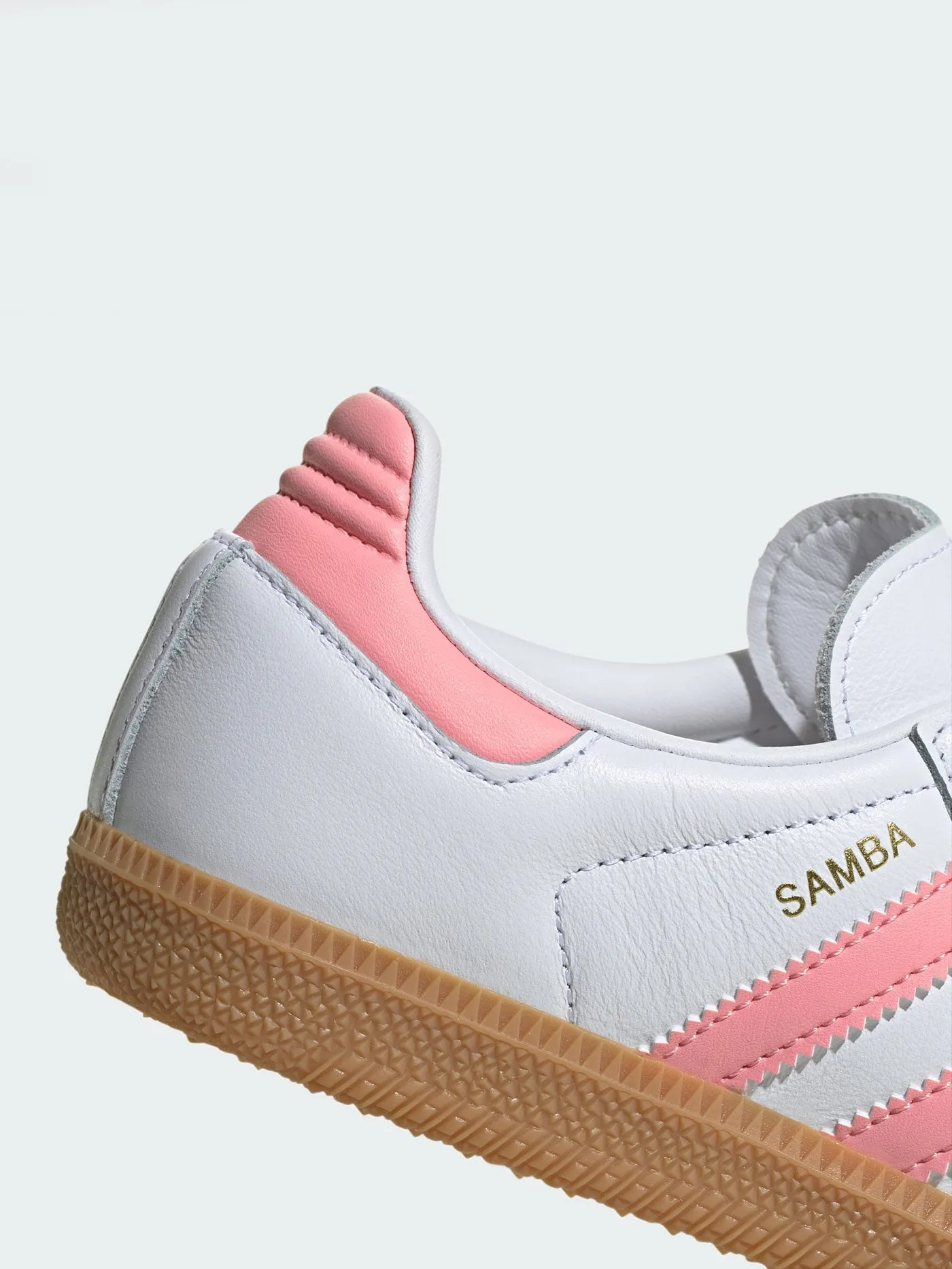 Samba OG White/Semi Pink Spark/Gum3 Shoes (Kids)