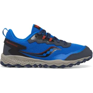 Saucony Peregrine KDZ Junior Trail Running Shoes - Blue