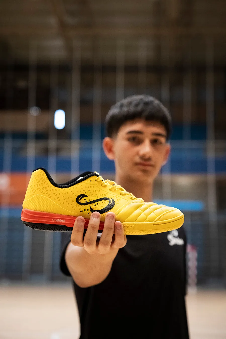 Senda Athletics USHUAIA Pro 2.0 Futsal Shoe - Yellow