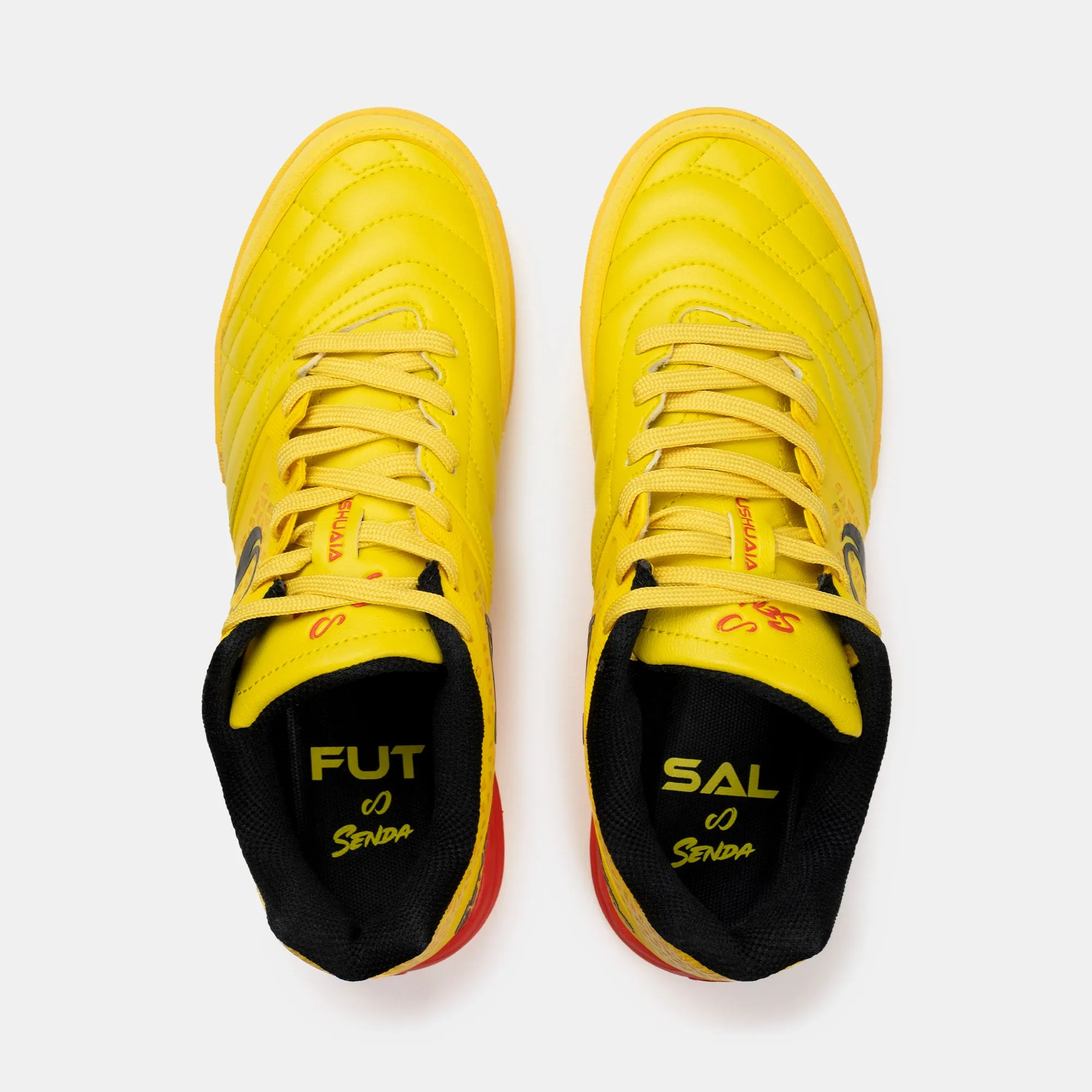 Senda Athletics USHUAIA Pro 2.0 Futsal Shoe - Yellow