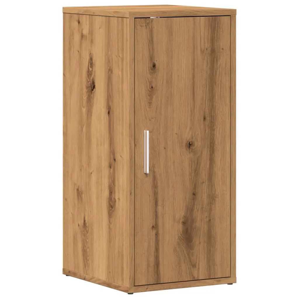 Shoe Cabinet Artisan Oak 32x35x70 cm Engineered Wood