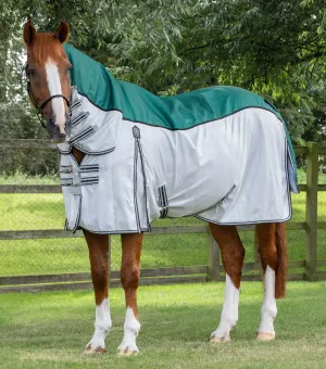 ShowerTex Fly Rug with Surcingles Green