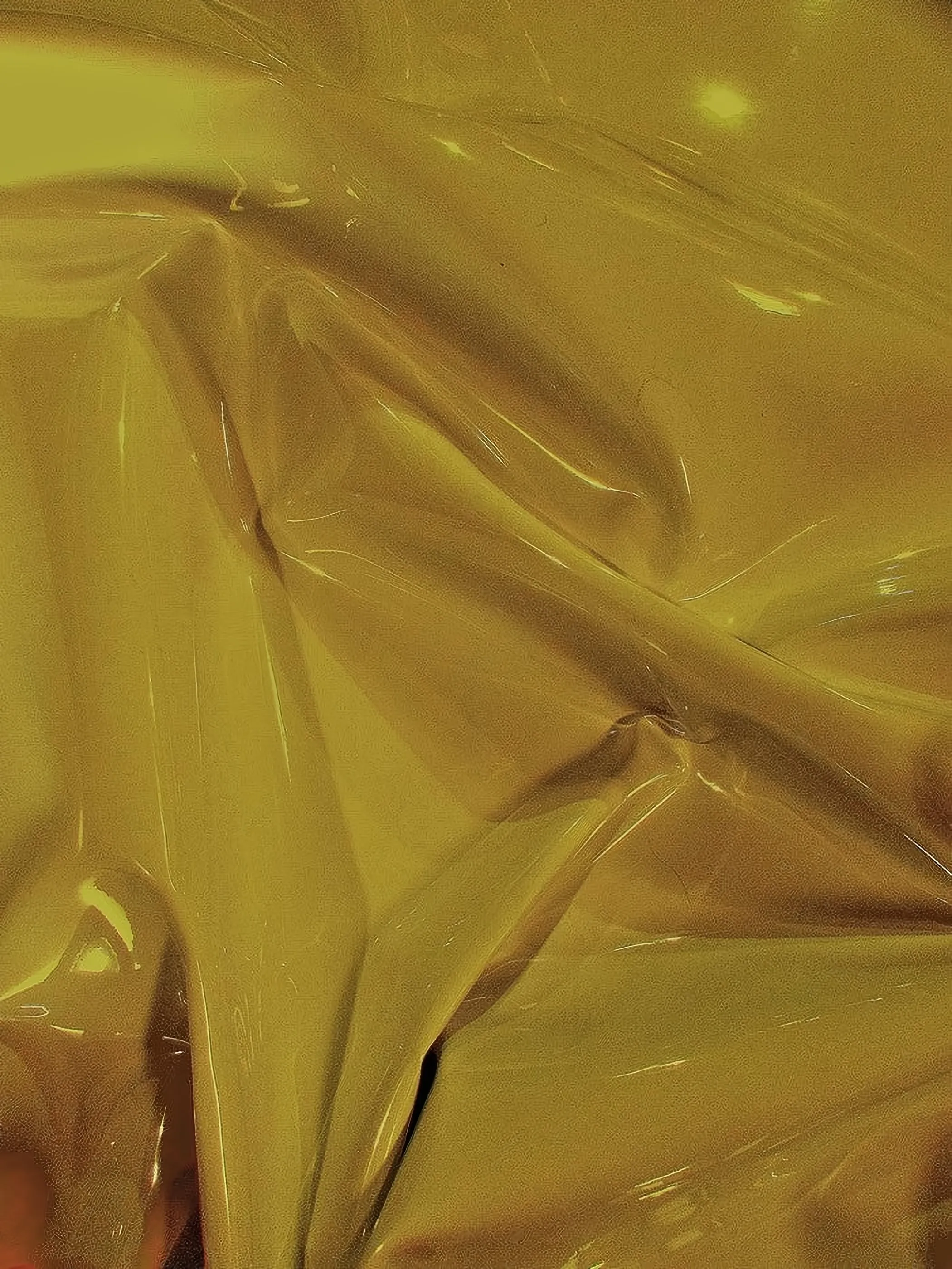 Solid Fetish Wet Glossy Upholstery Leather Vinyl Fabric / Gold / By The Roll - 25 Yards