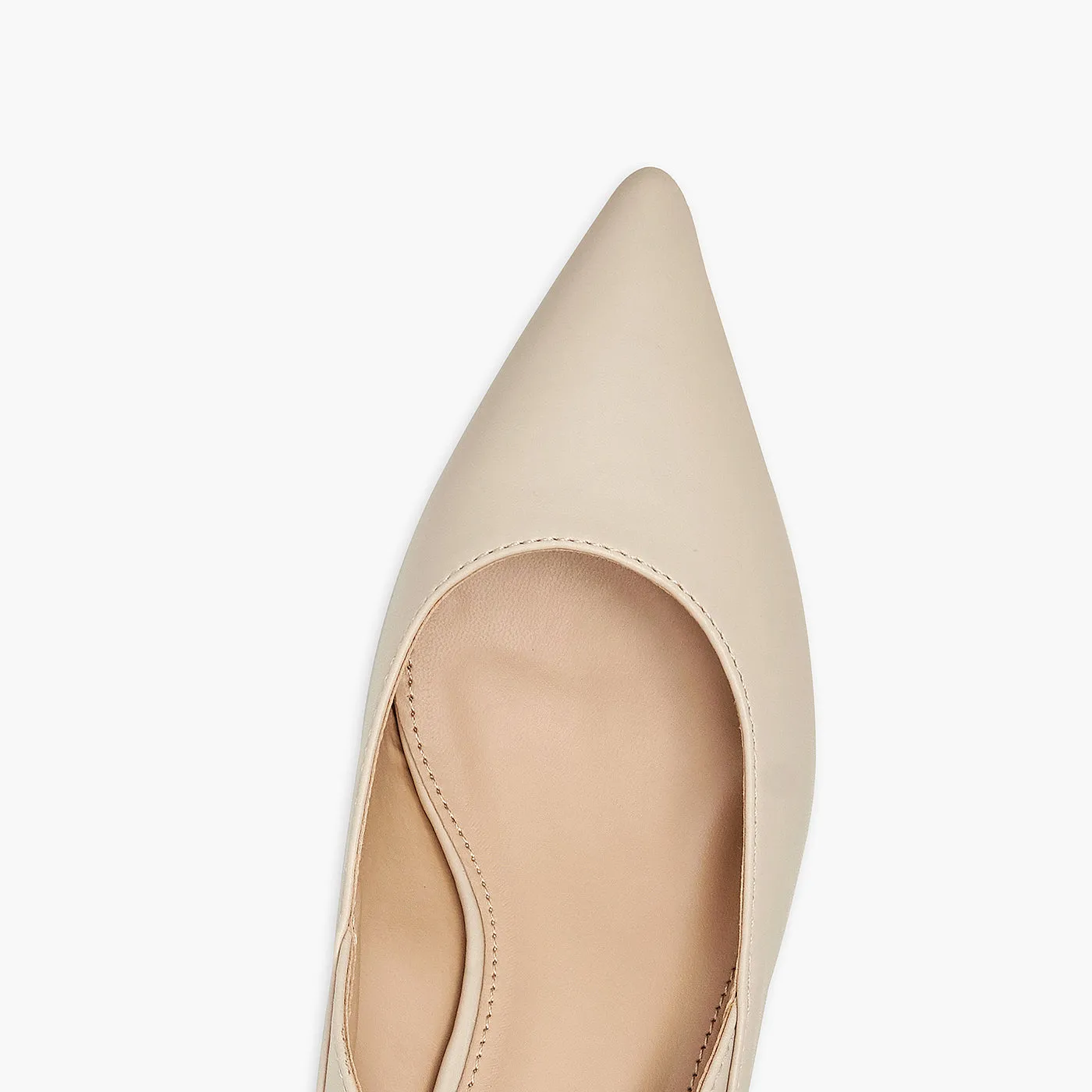 Spherical Heeled Slingback