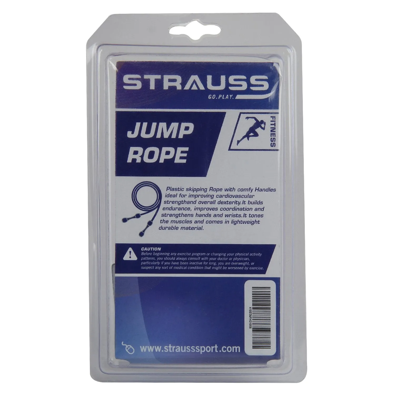 Strauss Bling Jump Rope (Transparent)