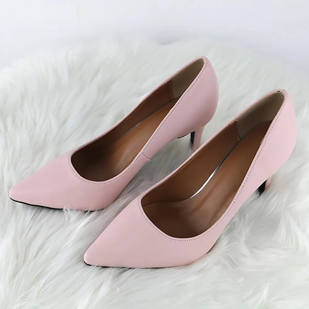 Stylish Pointed Toe High Heels Pumps Shoes