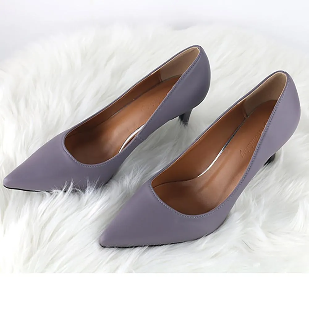 Stylish Pointed Toe High Heels Pumps Shoes