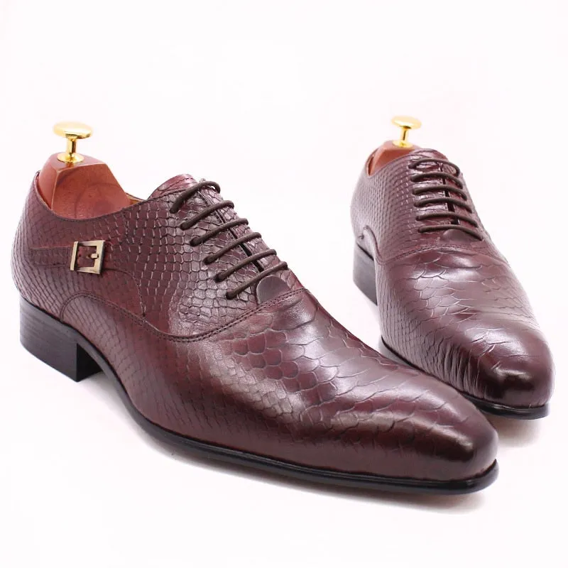 TEEK - Slither Laced Dress Shoes