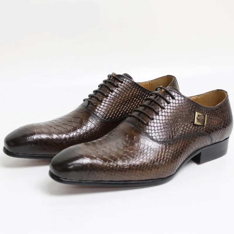 TEEK - Slither Laced Dress Shoes