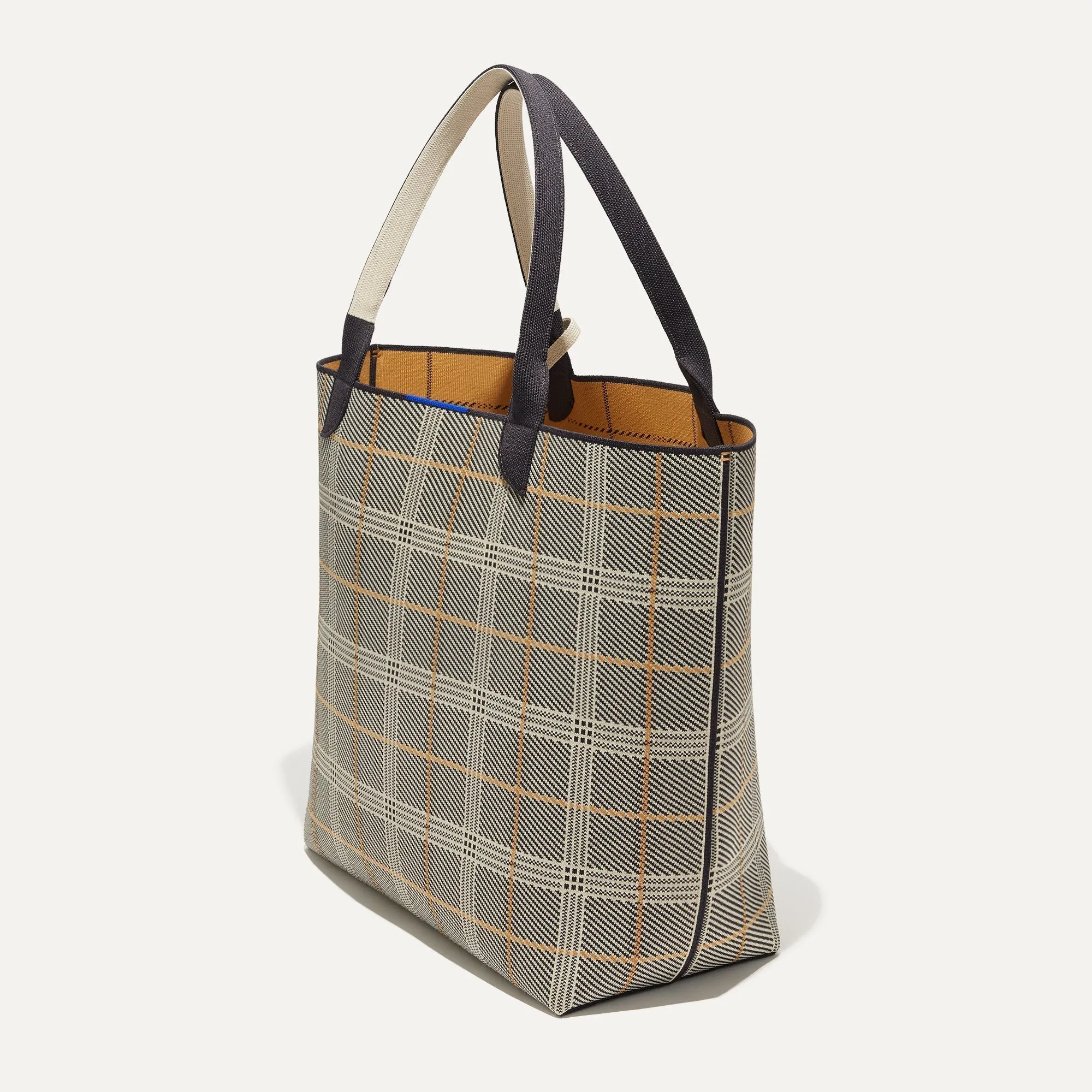 The Lightweight Tote - Black Glen Plaid