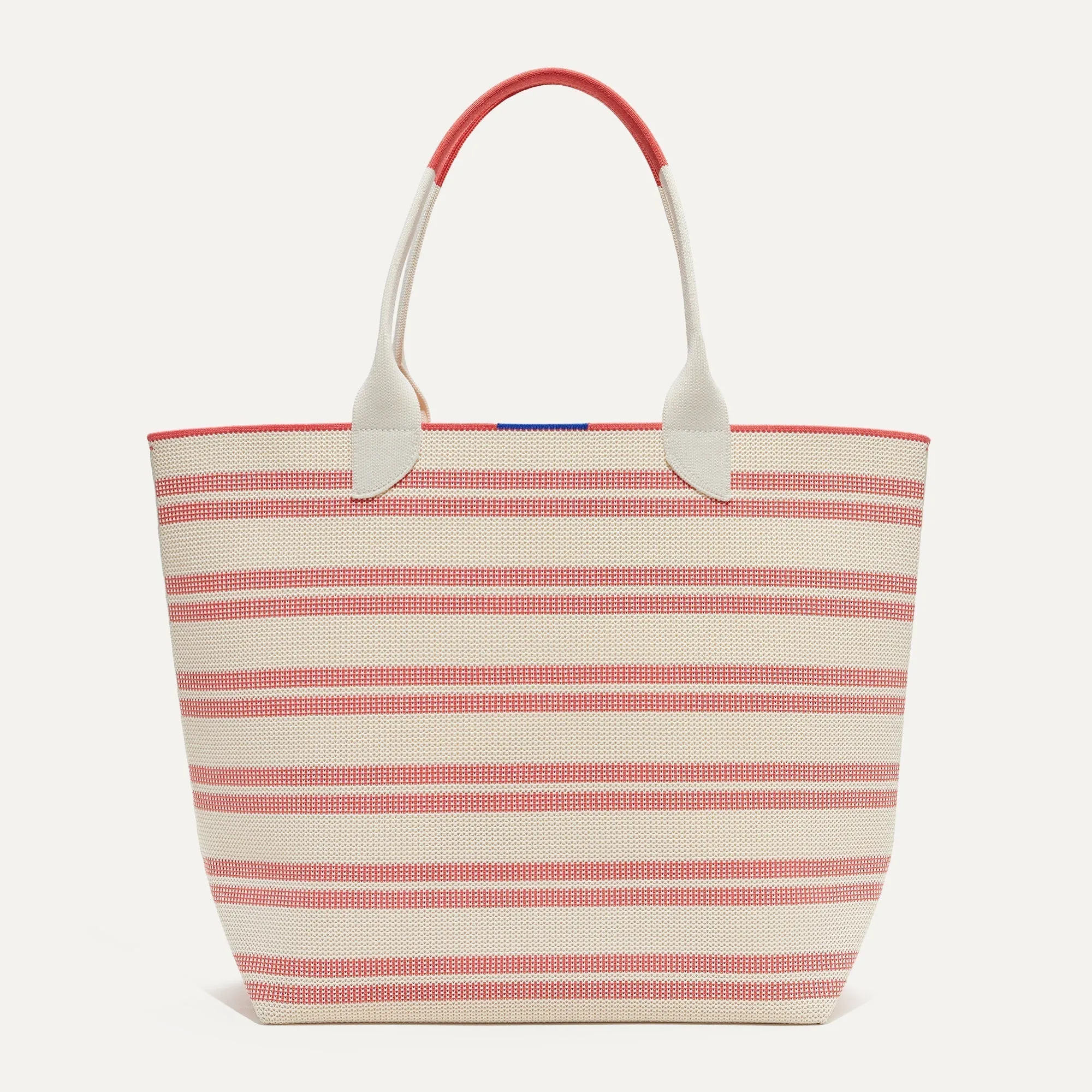 The Lightweight Tote - Coral Stripe