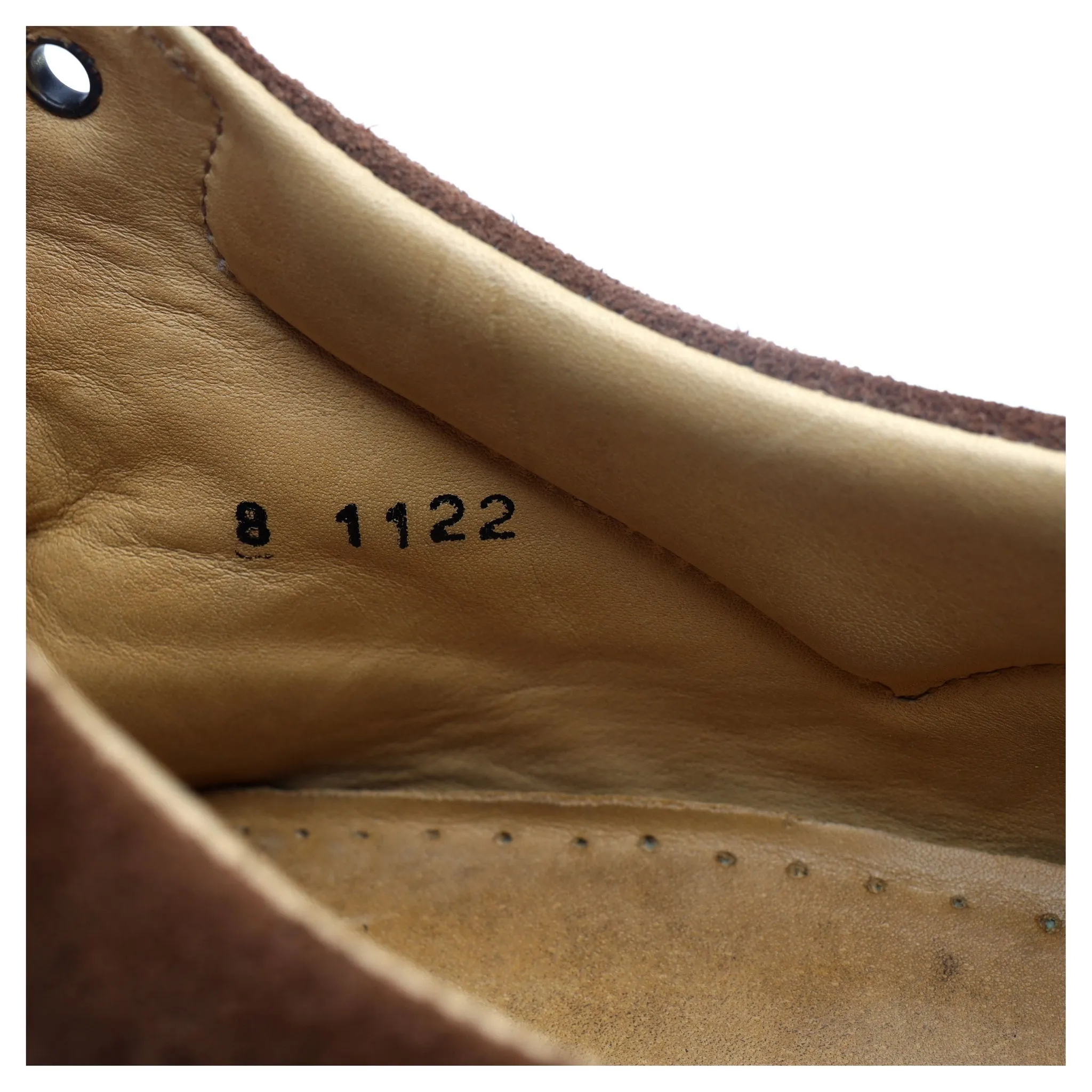 'Thiers' Brown Suede Deck Shoes UK 8